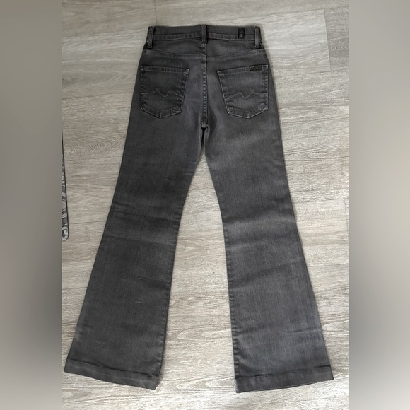 Y2k Girl POP 7 for Mankind Wide Leg  Denim Jeans⬇️ - Picture 4 of 12